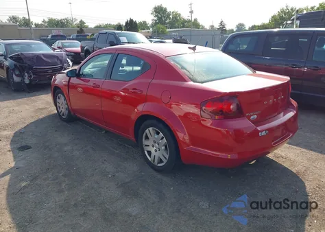 2014 Dodge Avenger Se z USA, uszkodzony, nr VIN 1C3CDZAB3EN130701